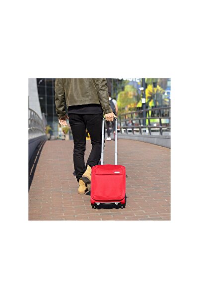 CarryOn Cabin trolley XS Air, 40×30×20 cm, Wizz Air hand luggage, polyester, 23 L, red