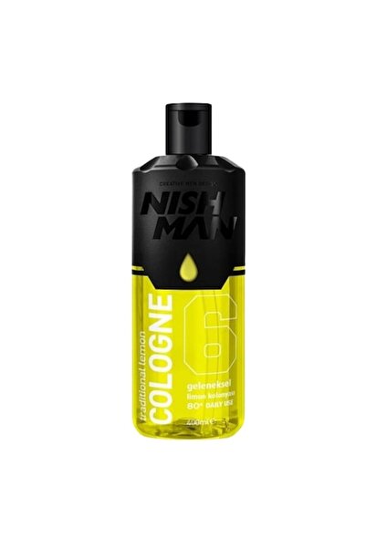 NISHMAN After Shave Cologne for Men, NishMan, 06 Lemon 400 ml