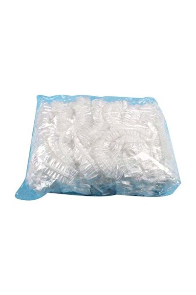 Lades 100-Piece Disposable Shower Cap Clear