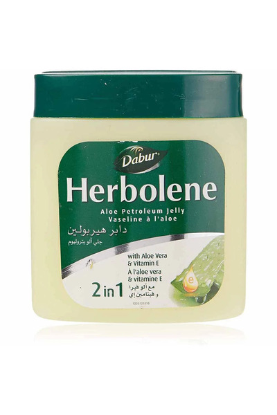 Dabur Herbolene 2 in 1 Aloe Gel Cream With Aloe Vera and Vitamin E, 225ml