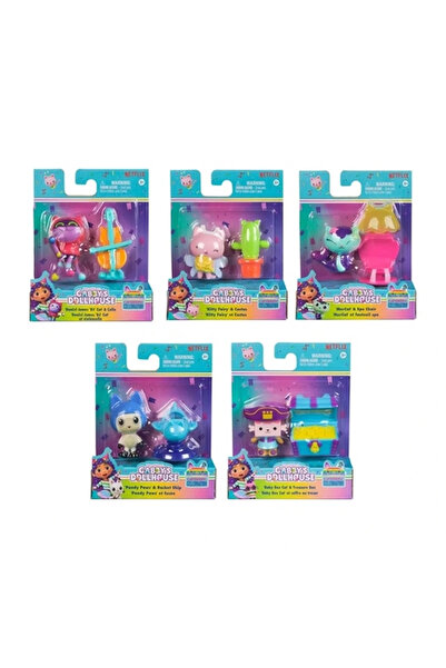 TOYFEST Gabbys Dollhouse Sürpriz Mini Aksesuarlı Figürler - 1 ADET