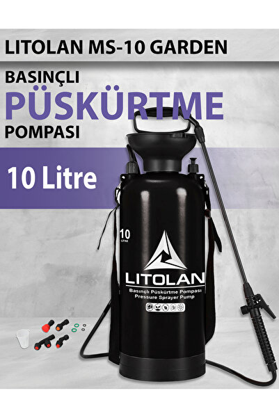 LITOLAN 10 Lt Basınçlı Püskürtme Pompası, İlaçlama, Temizleme, Sulama