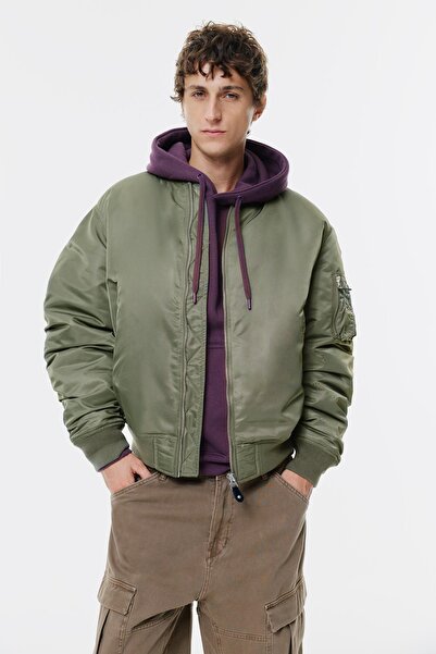 Pull & Bear STWD Oversize Bomber Jacket