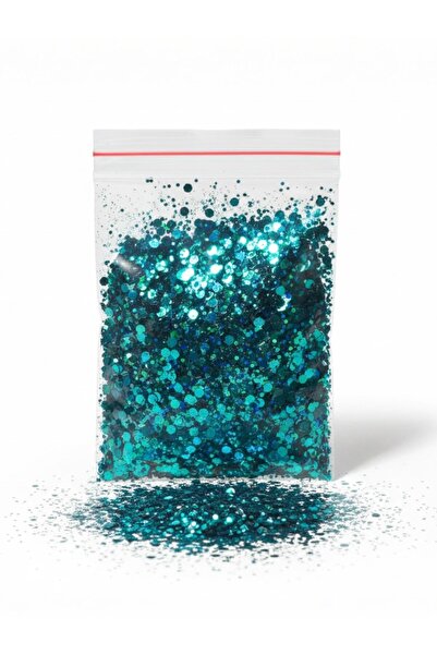stonechem Holografik Mavi-Yeşil Glitter 5 gr Epoksi ve Dekoratif Süsleme Simi