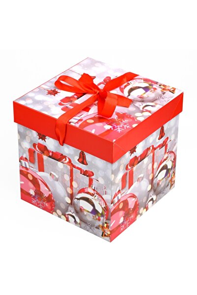 SONORH Christmas Gift Box, 22×22 cm, Holiday Themed