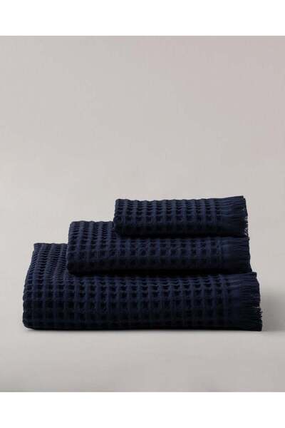 serenıa Angelina 3-Piece Towel Set Navy Blue