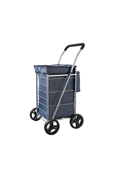 Madisson Cărucior de cumpărături pliabil SW42035, 65L, 4 roți, buzunar izolat...