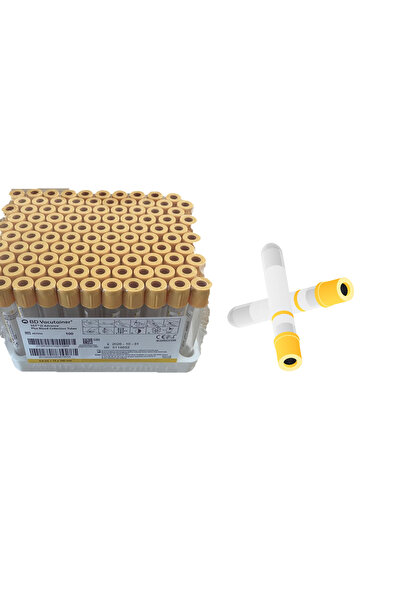 Bd Jelli Tüp 5ml Biyokimya Sarı - 100 Adet