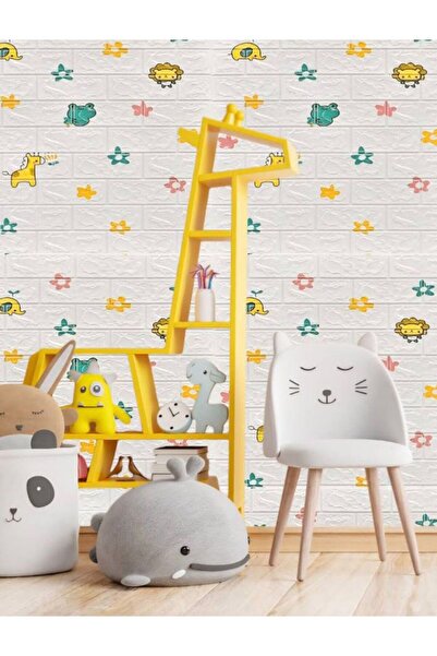 hoffmans Set 50 X Tapet Autoadeziv 3D - Imitatie Caramida, Perete sau Tavan, Ajustabil, Waterproof, 70x77cm