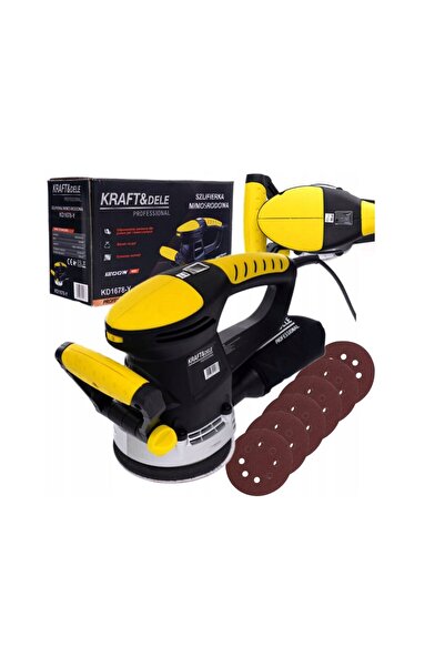 Kraft Slefuitor excentric 125 mm, reglarea vitezei in 6 trepte, putere1200 W,