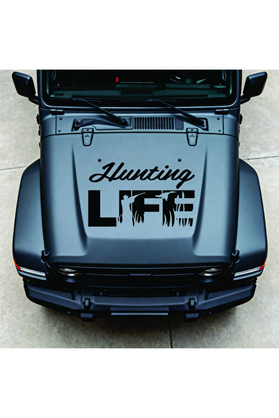 StickITsibiu Hunting Life – Stickere Auto 4×4 Off-Road – Dimensiuni 120x77 cm.