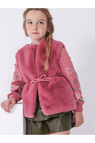 MAYORAL Faux fur vest