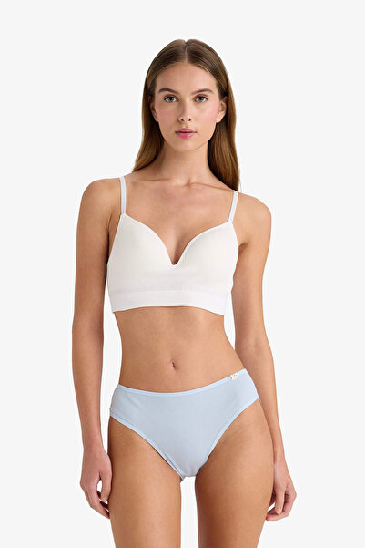 DeFacto D6404AXBE572 Chiloți cu 3 bucăți Blue Ribana - Fall in Love