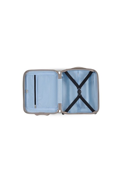 CarryOn Cabin trolley XS Skyhopper Underseat, 40×30×20 cm, Wizz Air, polycarbonate, TSA code, gold