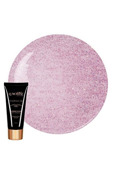 LUXORISE Полигел REVOMAX GEL с малинов блясък, 15 мл
