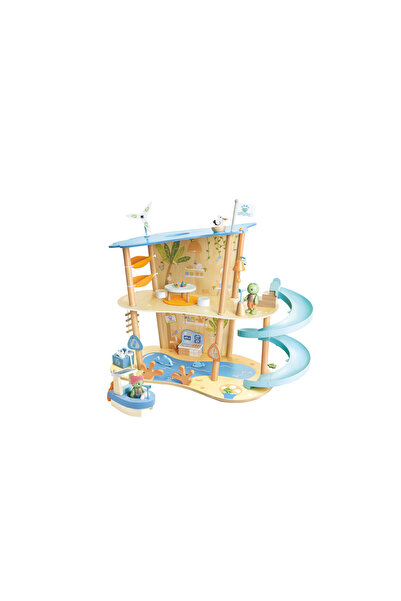 Hape Green Planet Ocean Rescue Playset W/ Accessories 47pcs
