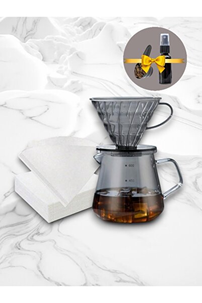 Your drinks طقم تقطير قهوة 02 اسود