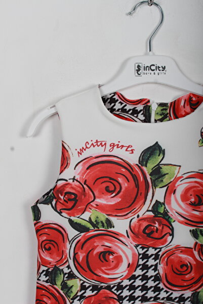 incity Κοριτσίστικη μπλούζα με λουλουδάτο σχέδιο σε μαύρο χρώμα-Νέο προϊόν