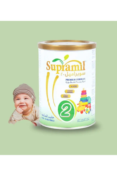 SUPRAMIL حليب الأطفال سوبراميل 2 من 6 إلى 12 شهر – 400 جرام