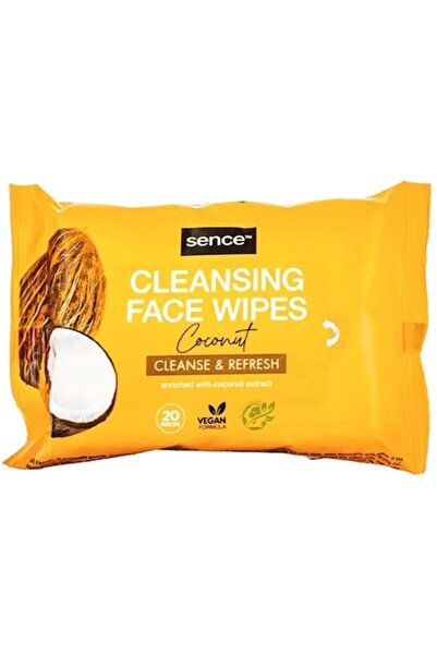 Sence beauty Șervețele demachiante Sence, 20 buc, nucă de cocos