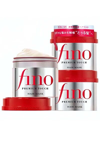 Fino Premium Touch قناع علاج الشعر المتغلغل، 230 جم (عبوة من 3 قطع)