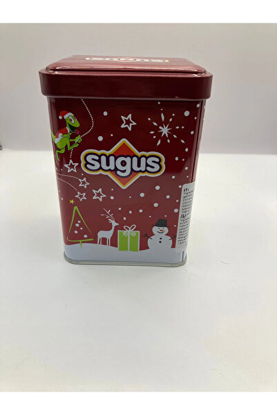 Sugus Metal Christmas Red Tin 80g