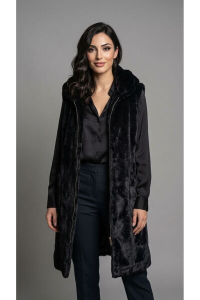 FATOSH KUTO Premium Looking Fur Vest