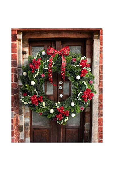 OEM Christmas wreath, 3D artificial silicone fir, diameter 40 cm