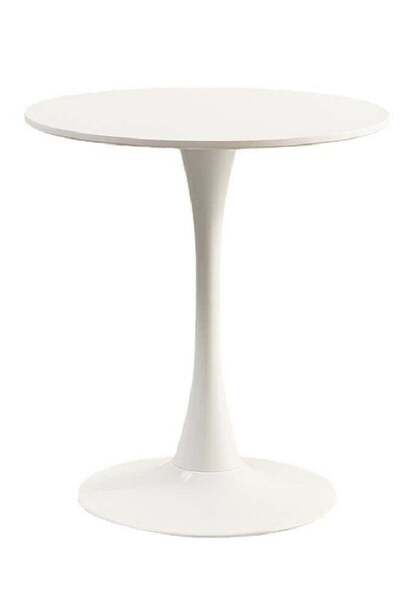 NKX Modern White Tulip Side Table