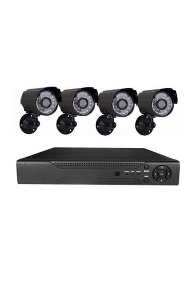 iZowe CCTV Surveillance System KIT DVR 4 cameras outdoor/indoor, 1 HDMI