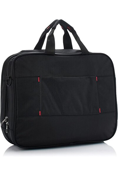 Samsonite Canvas Laptop Bag for Unisex, Black