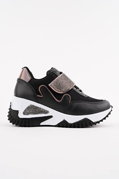 Madam Tarz Dnr-618 Thick Sole Stone Velcro Sports Shoes