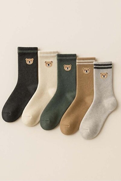 BONY SOCKS Детски 5-пакет чорапи с мотив на мечета