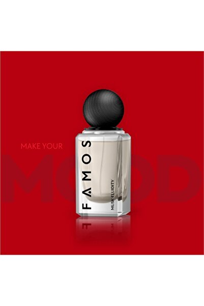 Famos Musk Fluidity Extrait de Parfum Paraben Free – Unisex Fragrance with Vanilla & Musk – 100m