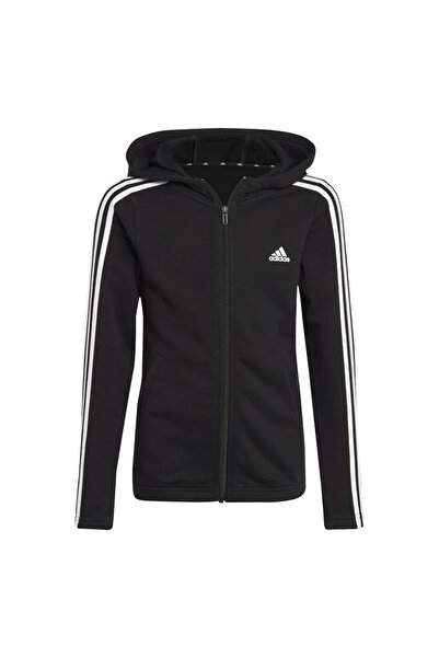 adidas Hanorac esențial negru stil casual pentru copii Ic3634