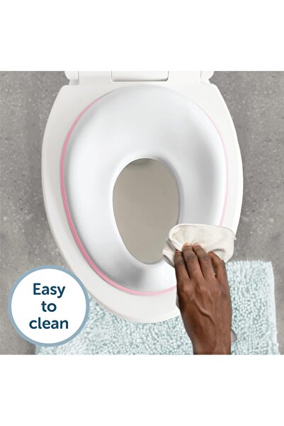 Generic Siyosi Toilet Training Seat for Boys and Girls, Fits Round & Oval Toilets, Non-Slip with Splash Guar