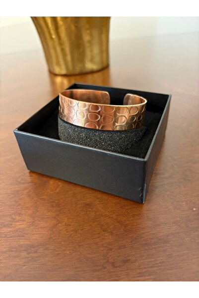 Chonoflex %100 Saf Bakır Bileklik Serisi Ayarlanabilir | Kelepçe Bilezik Sade...