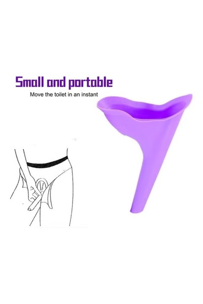 Generic Portable urinal for women, suitable for travel and camping, 15*11*1cm
