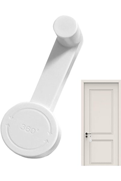Yelajoy Child Door Lock – Protective No-Drill Adhesive Lever Lock