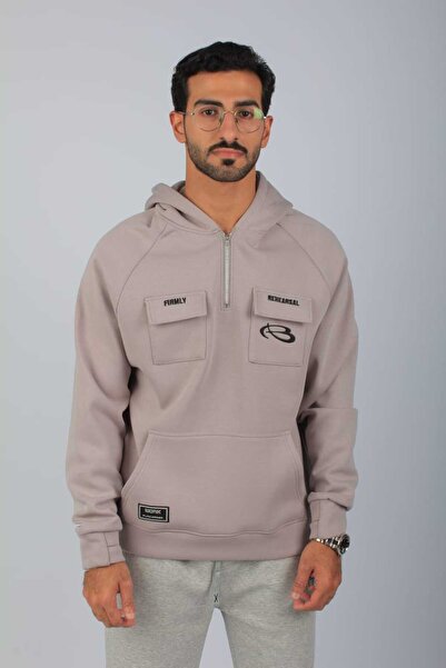 Red Planet A hoodie with a finger hole, made of a distinctive and elegant material.