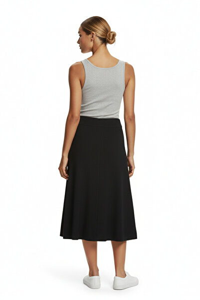 ON Midi Length Plain Knit Skirt