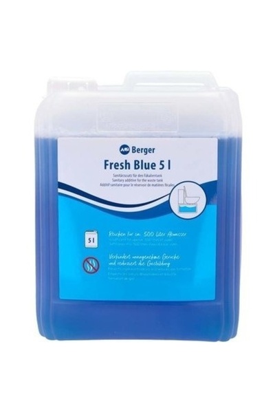 BERGER Fresh Blue sanitary solution 5000 ml for ecological toilets (dilution 100 ml/10 l)