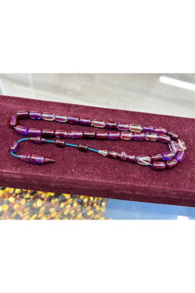 Butik Sıkma Kehribar Tesbih