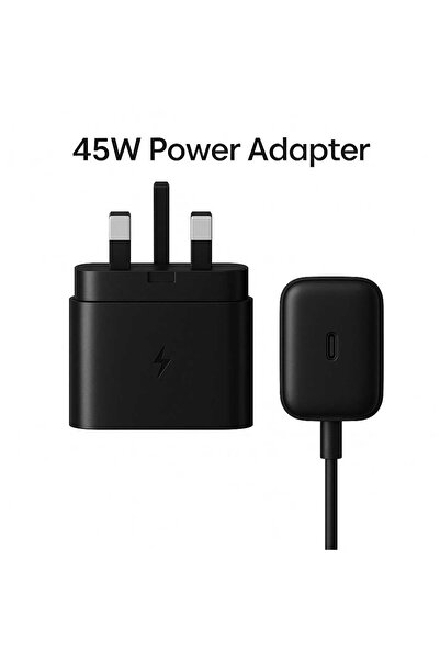 SIMAT ALHADITHA شاحن سامسونج الأصلي بقوة 45 واط