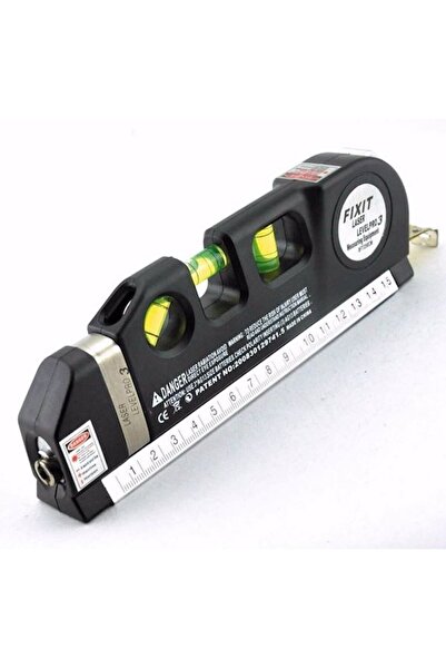 OEM FixiT Pro Multifunctional Laser Level with Bubble, Black
