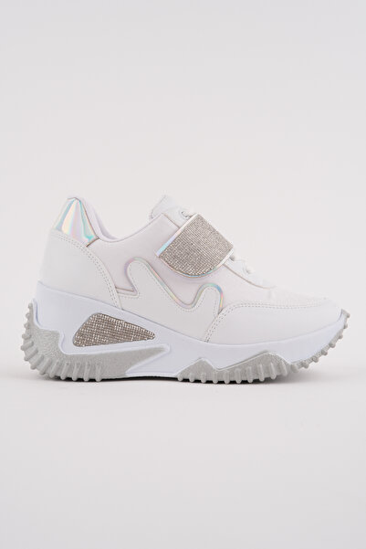 Madam Tarz Dnr-618 Thick Sole Stone Velcro Sports Shoes