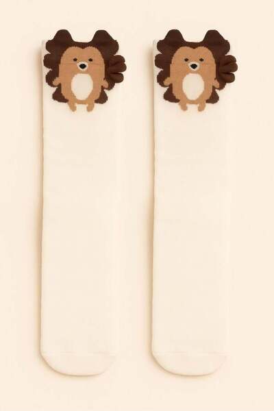 BONY SOCKS ȘOSETE PENTRU COPII CU MOTIV CRICĂ Alb