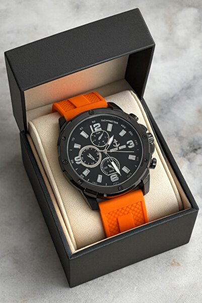 MARCO MARİN Silicone cord men's watch