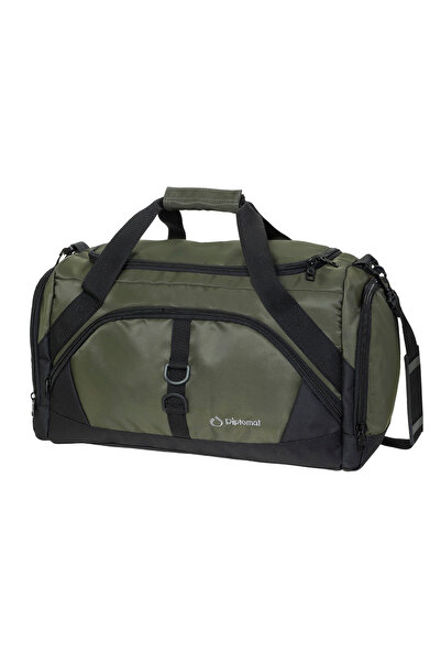 Diplomat Sacramento travel/sports bag, 60x31x26 cm, durable polyester, removable strap, khaki