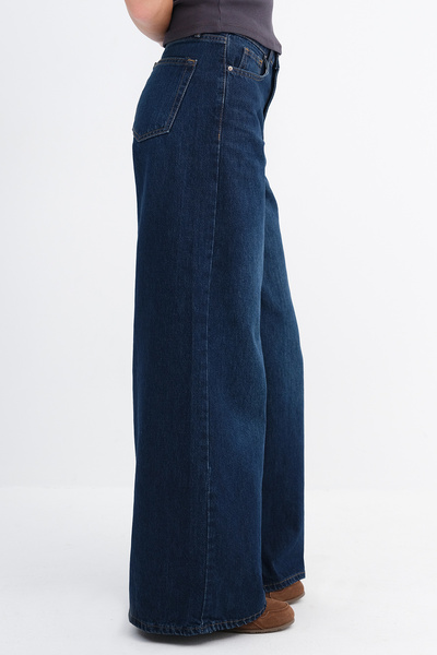 Addax Παντελόνι Jean με φαρδιά πόδι PN8683-PNF